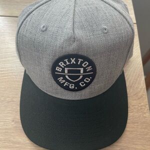Brixton Two-Tone Gray and Black Hat